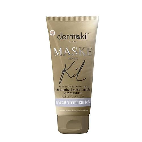 Dermokil Kil erikli Soyulabilir Gold Maske (75 ml)