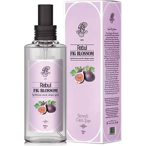 Rebul Fig Blossom - ncir Kokulu Kolonya 100 Ml (Cam ie) Spreyli