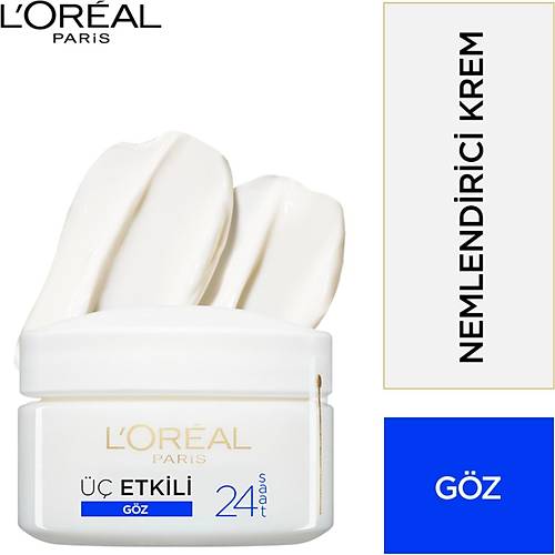 L'Oral Paris 3 Etkili Gz Bakm Kremi 15ml