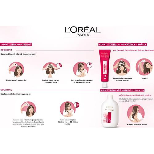 L'oral Paris Excellence Creme Sa Boyas 7.3 Altn Kumral