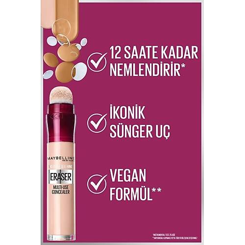 Maybelline New York Instant Anti Age Eraser Kapatc 04 Honey