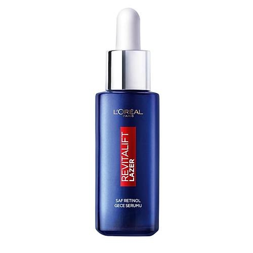 L'Oral Paris Revitalift Lazer Saf Retinol Gece Serumu 1 Paket (1 x 30 ml)