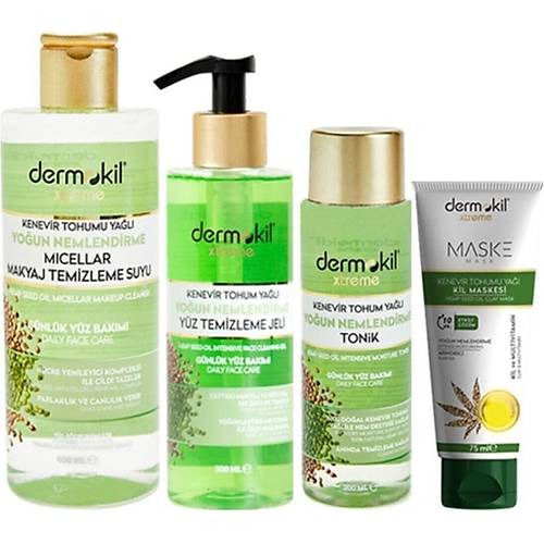 Dermokil   Maske 75 Ml+   Micellar 300 Ml+   Tonik 200 Ml+   Yz Temizlem