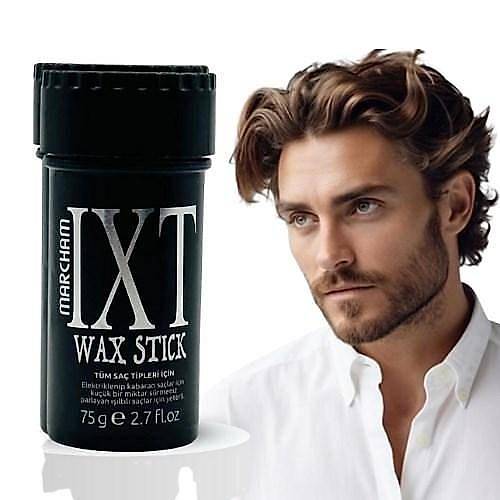 Marcham Stick WAX 75 gr - Bayanlar in x 1 Adet + Sa ekillendirici Stick Wax For Men X 1 Adet