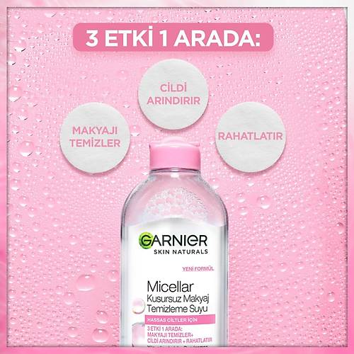 Garnier Micellar Kusursuz Makyaj Temizleme Suyu 400ML