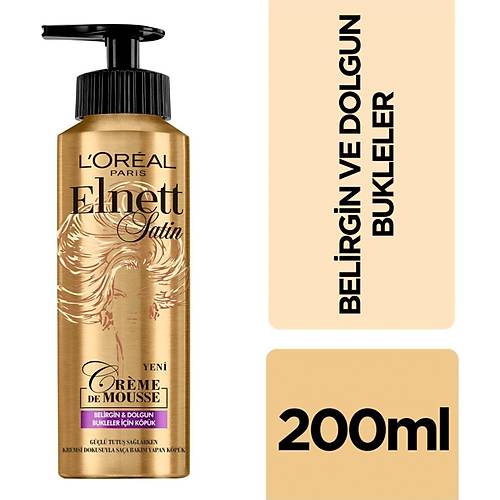 Loreal Paris L'oreal Paris Elnett Belirgin ve Dolgun Bukleler Iin Kpk 200 ml