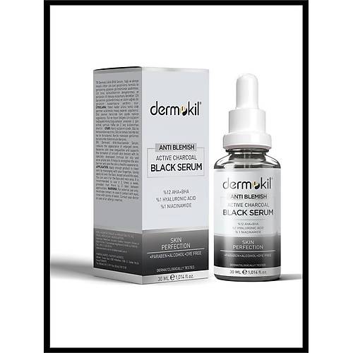 Dermokil Ant Blemsh Active Charcoal Black Serum 30 ml
