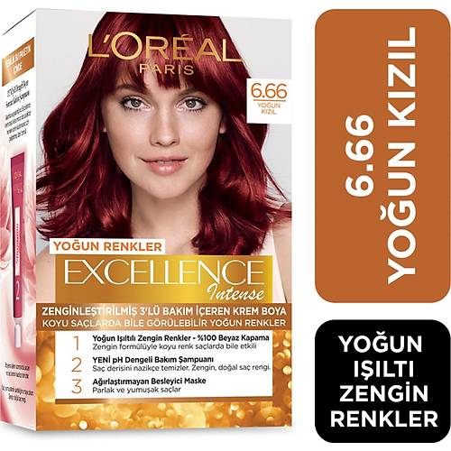 L'Oral Paris Excellence Intense Sa Boyas 6.66 Youn Kzl