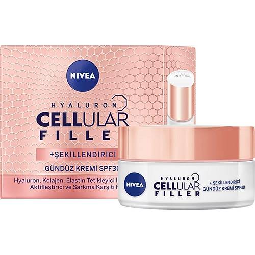 Nivea Hyaluron Cellular Filler + ekillendirici  Gndz Kremi 50 ml