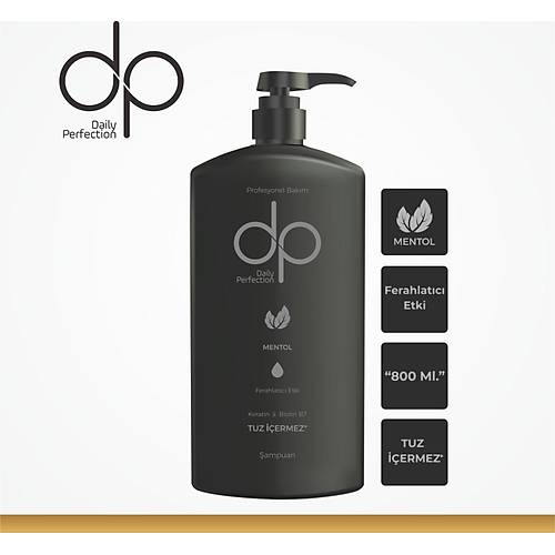 Dp Daily Perfection Mentol 800 ml Tuzsuz ampuan