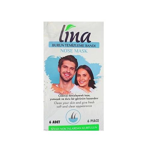  Lina Siyah Nokta Burun Band 6'l-5 Paket