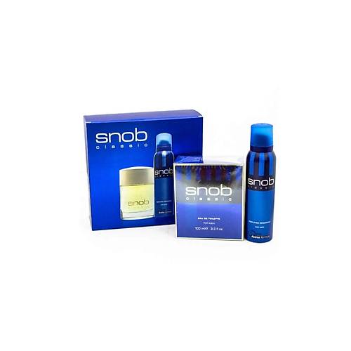 Snob Classic EDT+Deodorant Gift Set, 250 ml