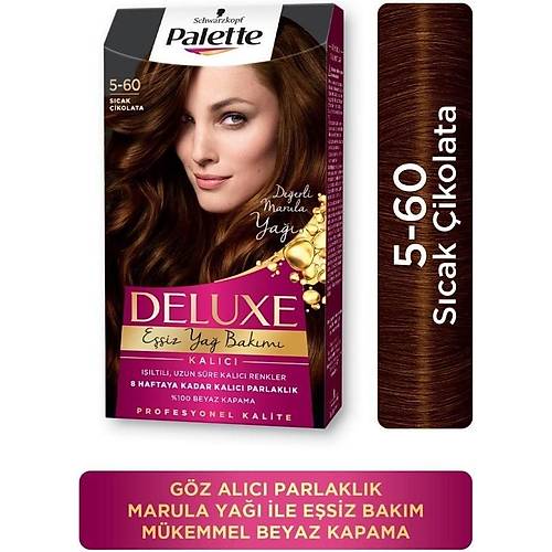 Palette Deluxe 5-60 Scak ikolata Sa Boyas