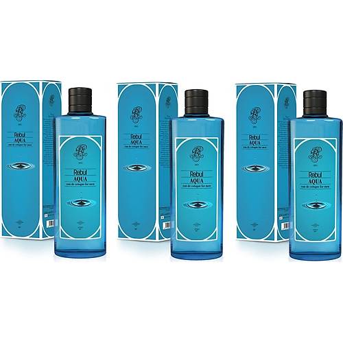 Rebul Rebul Aqua Kolonya Cam ie 270 Ml*3 Adet