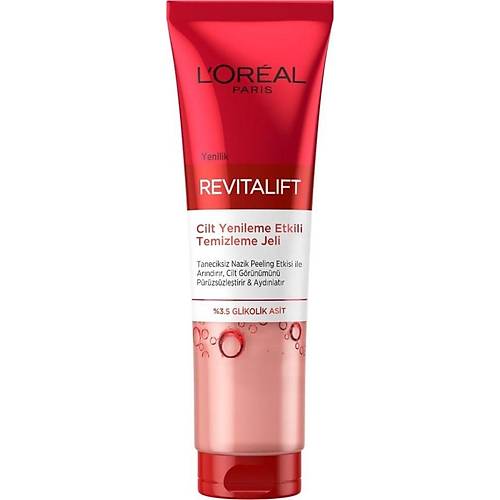 L'Oral Paris Revitalift Cilt Yenileme Etkili  Temizleme Jeli 150 Ml- Glikolik Asit