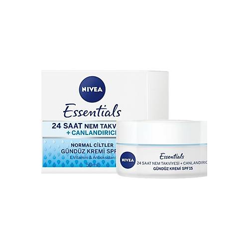 Nivea Nemlendirici Gnlk Bakm Krem Normal/karma Ciltler Iin E Vitamini Ierikli 50ml