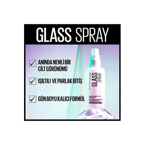 Maybelline New Yorkmakyaj Sabitleyici Sprey - Glass Spray 3600531610180