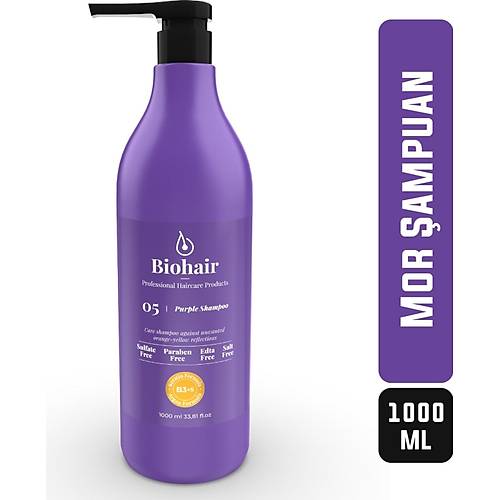 Bio Hair Purple Turunculama Kart Mor ampuan 1000 ml No:05