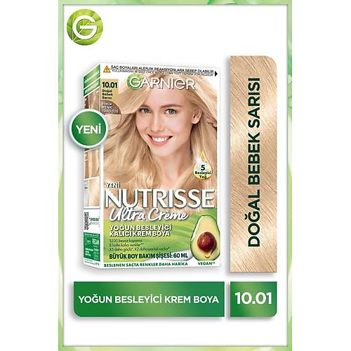 Garnier Nutrisse Youn Besleyici Kalc Krem Sa Boyas 10.01 Doal Bebek Sars