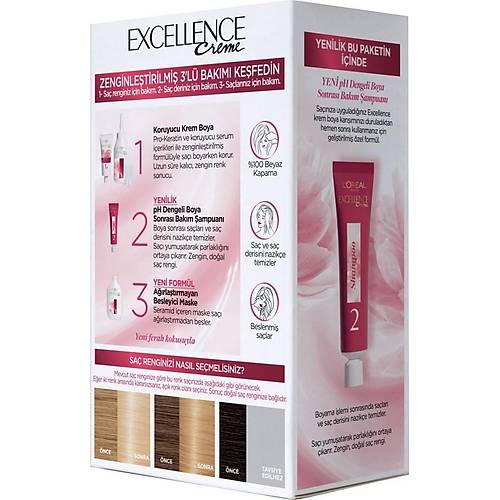 L'Oral Paris Excellence Creme Sa Boyas - 10 Ak Sar