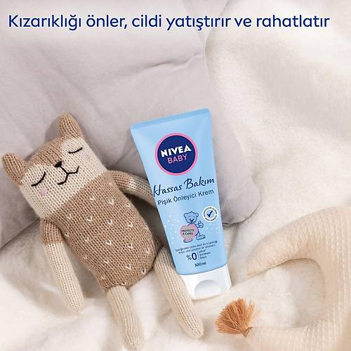 NIVEA Baby Piik nleyici Krem 100ml, Hassas Bebek Cilt