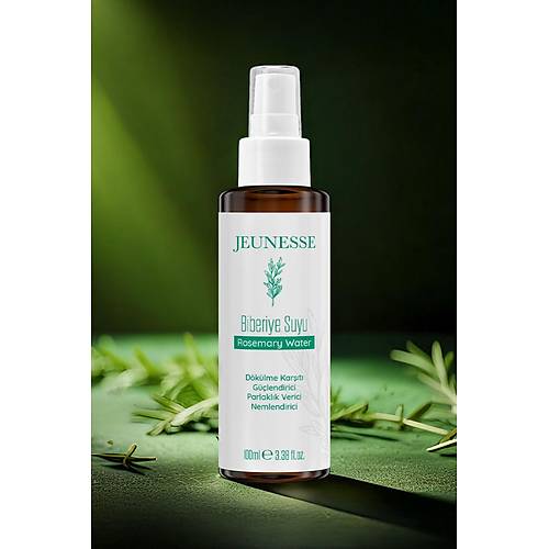 Jeunesse Biberiye Suyu Hzl Sa Uzama Etkili Dklme Kart Ve Glendirici  Rosemarywater100ml