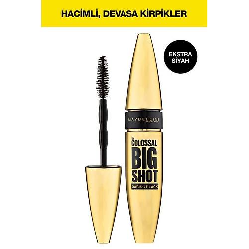 Maybelline New York The Colossal Big Shot Daring Black Maskara