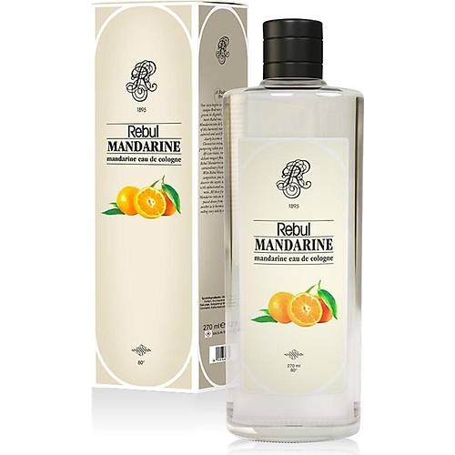 Rebul Mandarine - Mandalina Kokulu Kolonya 270 Ml (Cam ie)