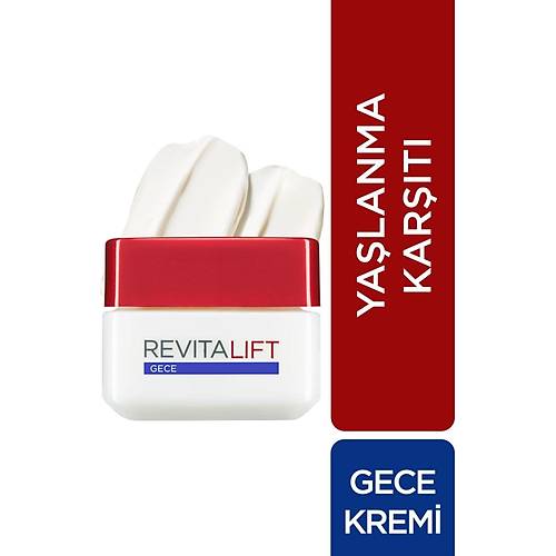 L'Oral Paris Revitalift Gece Bakm Kremi