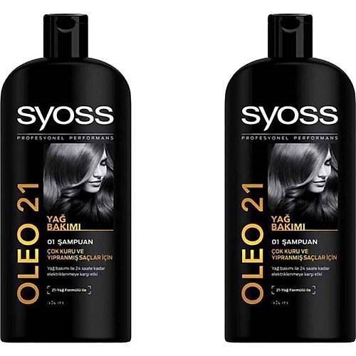 Syoss Oleo ampuan 500 ml 2'li