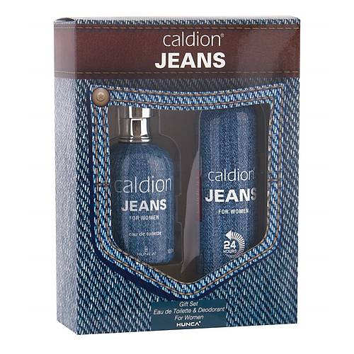 Caldion Jeans Kadn Kofre Edt+Deo  Set