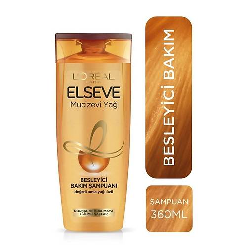 Elseve Mucizevi Ya Besleyici Bakm ampuan 360ml 3'l Set