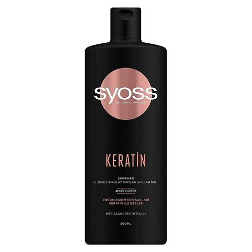 Syoss  Gsz & Kolay Krlan Salar Iin ampuan 500 Ml X 10 Adet (koli )