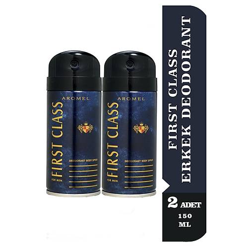 First Class Erkek Deodorant 150 ml 2 Adet