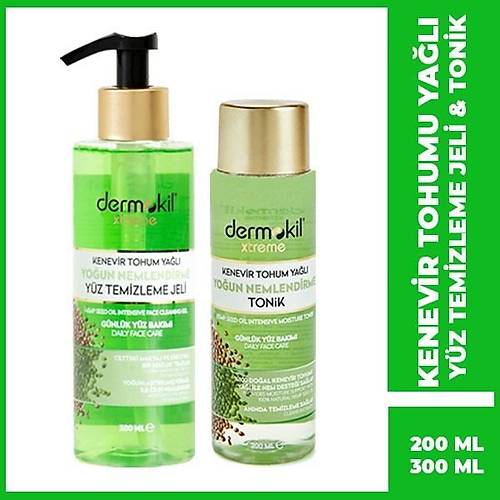 Dermokil Yz Temizleme Jeli 400 ml + Tonik 200 ml