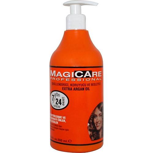 Magicare 7/24 ekillendirici Koruyucu ve Besleyici Dalgal Salar Sa Kremi 500 ml