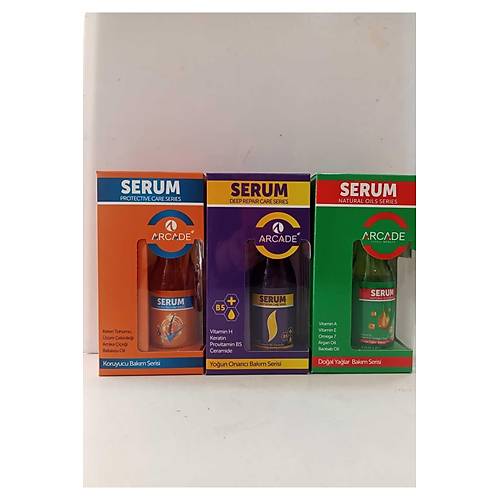 Arcade Bakm Serum Serisi 100 ml doal yalar youn onarc koruyucu bakm