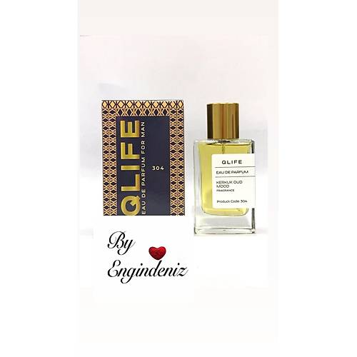 Qlife No:304 Kurkdjian Oud Satin Mood zel Seri Edp Unisex Parfm