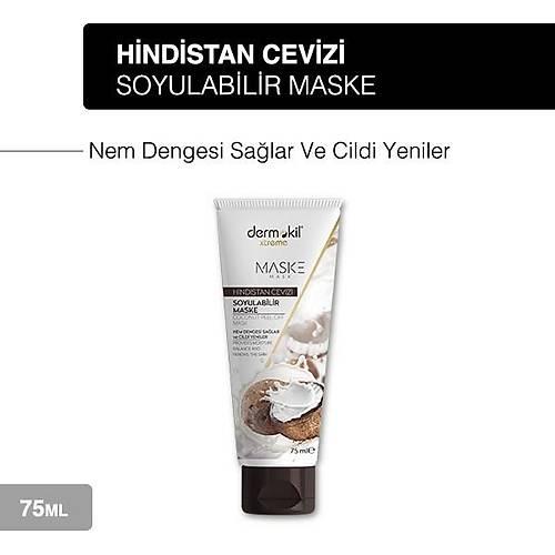 Dermokil Hindistan Cevizi Soyulabilir Maske 75 ml