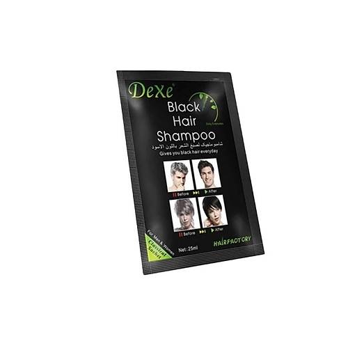 Dexe Sa Siyahlatan ampuan Black Hair Shampoo Tek Kullanmlk 25 Ml Tek Paket