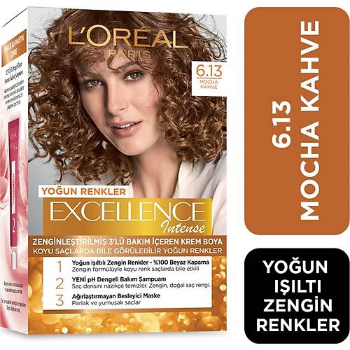 L'Oral Paris Excellence Intense Sa Boyas 6.13 Mocha Kahve