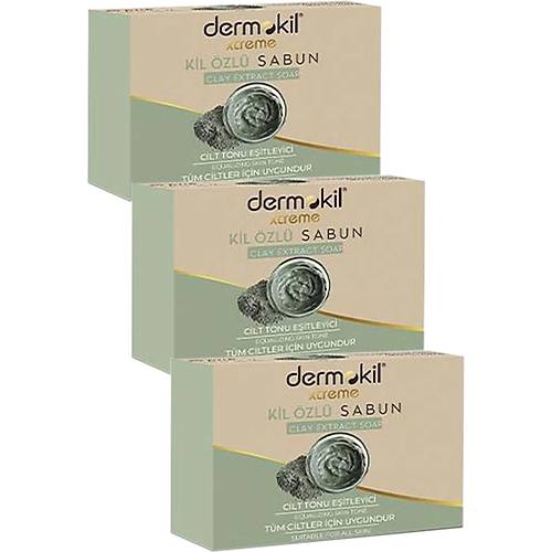 Dermokl Sabun Kl Ozlu 100GR 3'l Paket