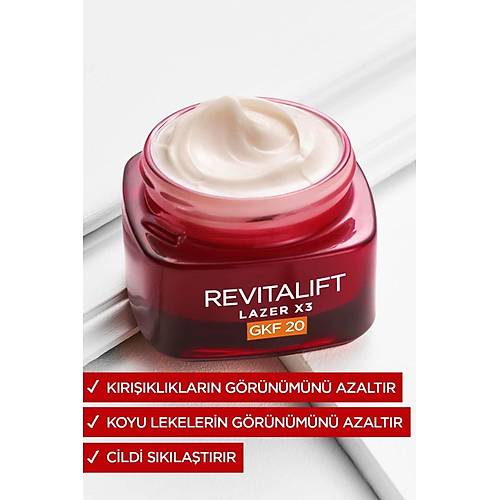 L'Oral Paris Revitalift Lazer X3 Leke ve Bakm GKF20