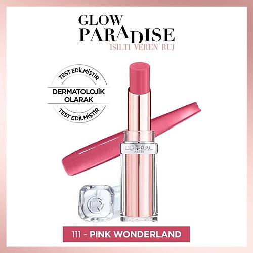 L'Oral Paris Color Riche Shine Ruj 111 Instaheaven - Pembe