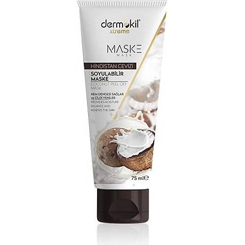 Dermokil Hindistan Cevizi Soyulabilir Maske 75 ml