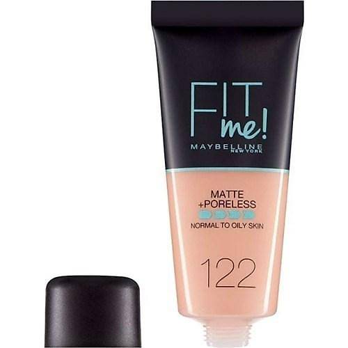 Maybelline New York Fit Me Matte+Poreless Fondten 122 Creamy Beige