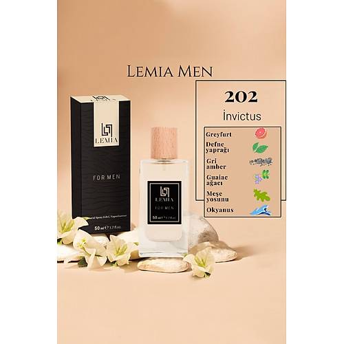 LEMA 202 Inviktus Erkek Edc 50ml