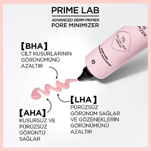 L'oral Paris Prime Lab Pore Minimizer Gzenek Kltc Makyaj Baz