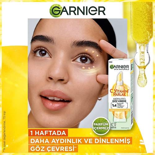 Garnier C Vitamini Parlak Aydnlatc Gz Kremi