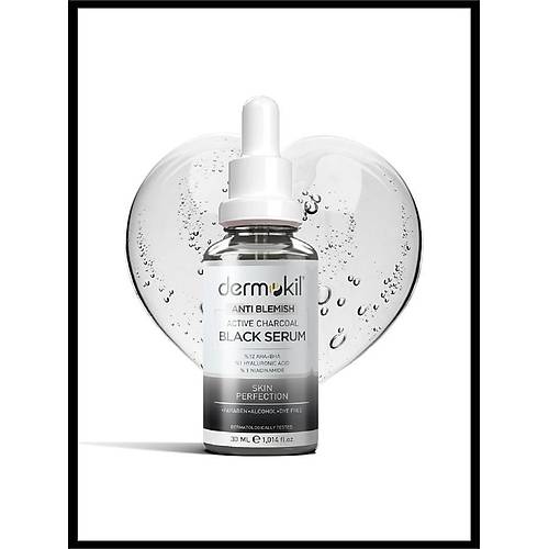 Dermokil Ant Blemsh Active Charcoal Black Serum 30 ml